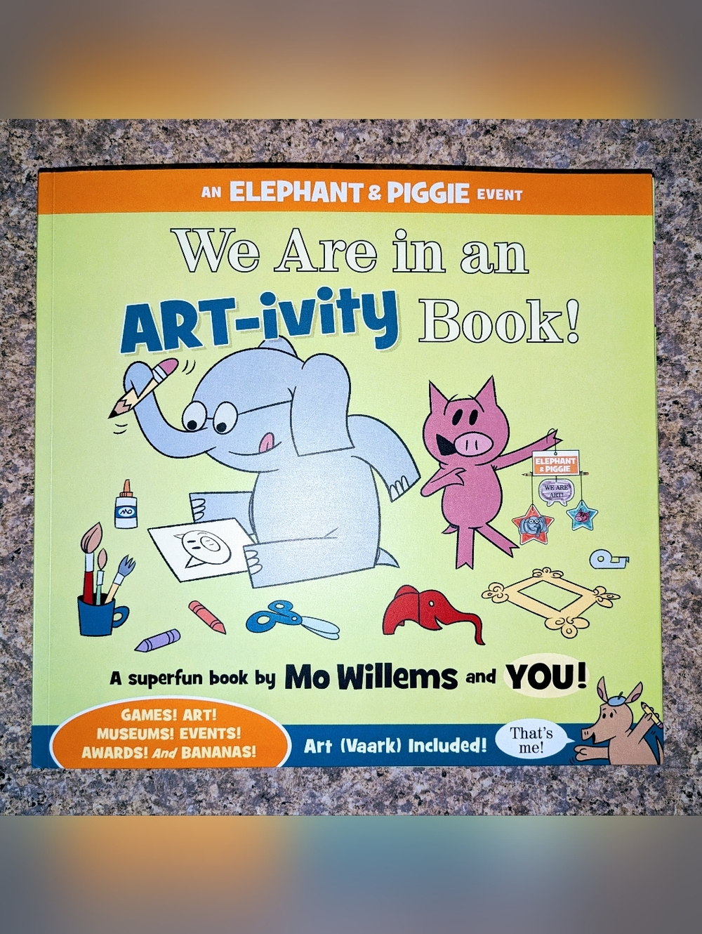 "We Are in an ARTivity Book!" by Mo Willems